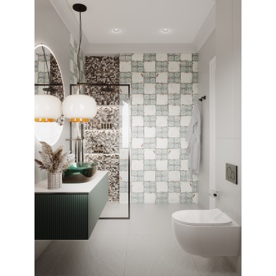 Мозаика Titan Silver 30*30*4 318*318