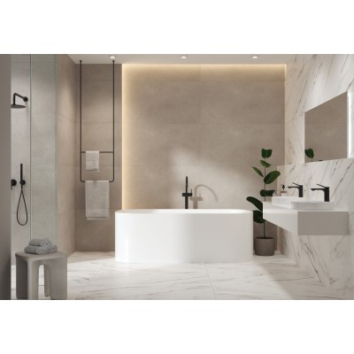 Керамогранит 17637 Bliss белый ректификат 60x120