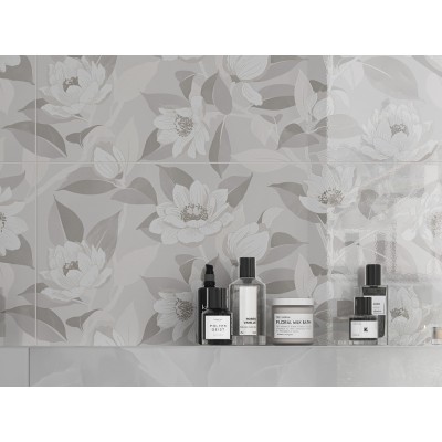 Плитка 010100001546 Moonrise white 02 25x60