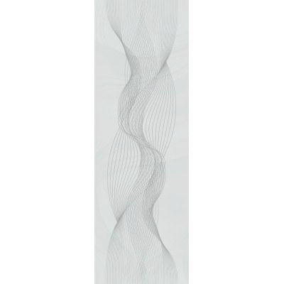 Плитка OS/B362/14070R Декор Веро голубой светлый глянцевый обрезной 40x120x1