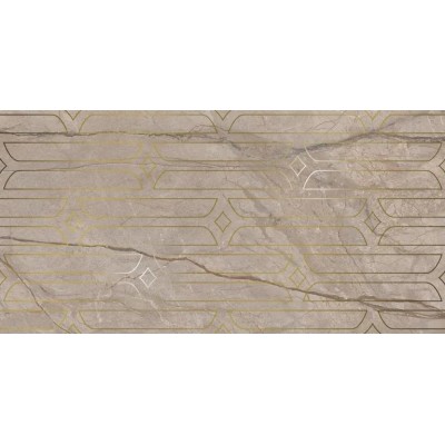 Плитка KMD3STA071BR Декор Ифран бежевый светлый глянцевый обрезной 60x119,5x0,9