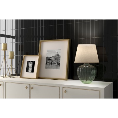 Плитка 28468 Costa Nova Praia Black Glossy 5x20