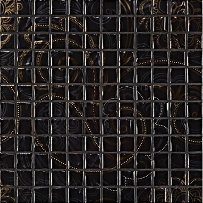Мозаика MO007 Гламур черный 29,8x29,8