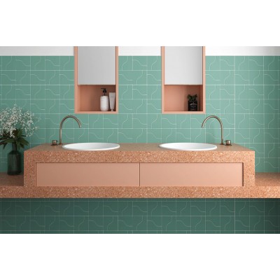 Плитка 28865 Curve Aquarium Matt 8,3x12