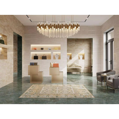 Плитка SPA053R Бордюр Эвора синий светлый глянцевый обрезной 30х2,5