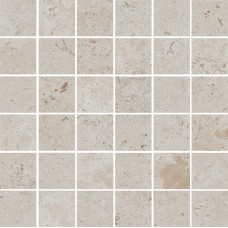 Мозаика DD2055/MM Декор Про Лаймстоун бежевый матовый мозаичный 30х30
