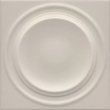 Плитка OBE001 Декор Аква Альта 2 белый матовый структура 20x20x0,95