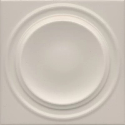 Плитка OBE001 Декор Аква Альта 2 белый матовый структура 20x20x0,95