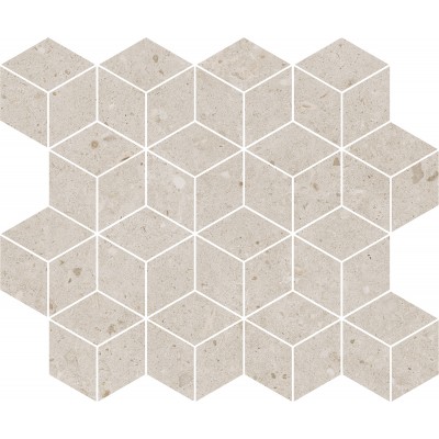 Мозаика T017/14054 Декор Риккарди мозаичный бежевый матовый 45x37,5