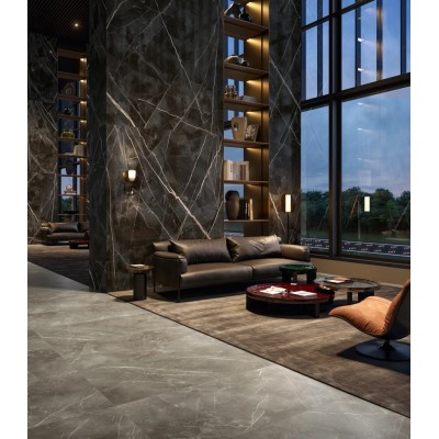 Керамогранит 610130007451 Stellaris Carrara Ivory Battiscopa Nat 7.2x60