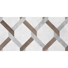 Плитка 08-00-06-2459 Atlas серый узор 20х40