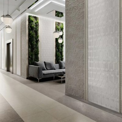 Плитка OP/A201/12136R Декор Безана серый светлый обрезной 25*75