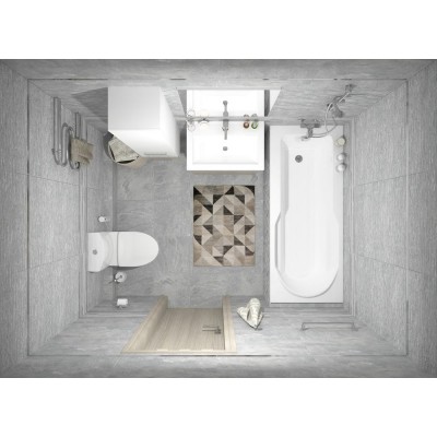 Плитка Alcor мозаика микс 17-10-20-1188 20х60