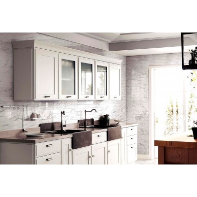 Плитка AZDC Brick Black Bevel 8x31.5