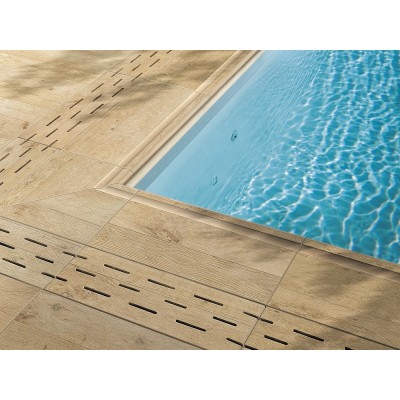 Керамогранит AMWB Axi Golden Oak Brick 3D 20x44