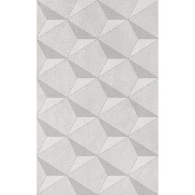 Плитка HGD/A583/6437 Декор Корредо серый светлый матовый 25x40