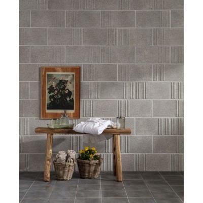 Плитка 37772 Fs Block White Decor 20x40