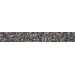 Керамогранит KM6060G0021RBT6 Плинтус Бричиола чёрный матовый обрезной 60x9,5x0,9