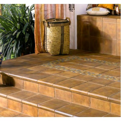 Клинкерная плитка 901212 Malta Peldano ступень фронтальная 24.4x32.8