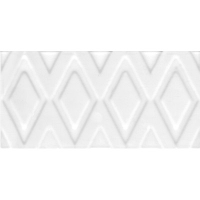 Плитка 16017 Авеллино белый структура mix 7.4*15