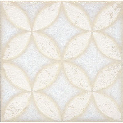 Плитка STG/B401/1266H Амальфи орнамент белый 9.8x9.8