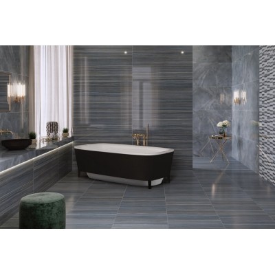 Керамогранит K948274LPR01VTE0 Serpeggiante Вставка белый 7.5х7.5