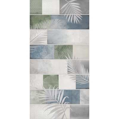 Плитка 00-00003250 Bricks Leaf 31,5x63