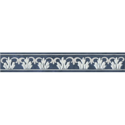 Керамогранит DC/A34/SG9174 Бордюр Алмаш синий 30х4,9