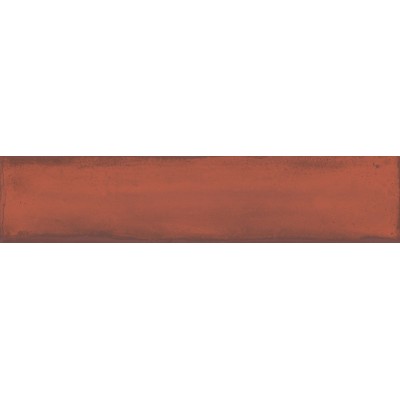 Плитка KM26377 Мажорель красный глянцевый 6x28,5x1