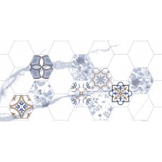 Плитка TP3670H1 Декор Киана Гексагон ректификат 30x60