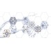 Плитка TP3670H1 Декор Киана Гексагон ректификат 30x60