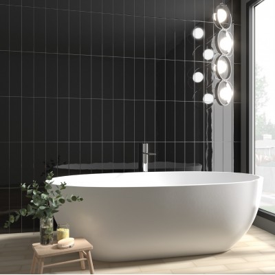 Плитка 22001 Inmetro Black 7.5x15