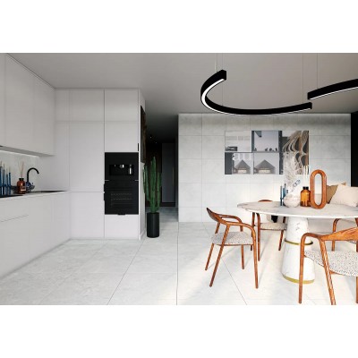 Керамогранит E-5001/MR Legend Серый ректификат 600x600x9