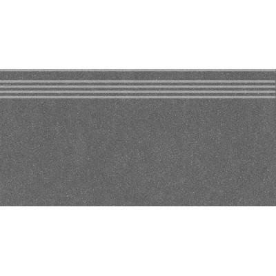 Ступени DD254320R/GR Джиминьяно антрацит матовый обрезной 30x60