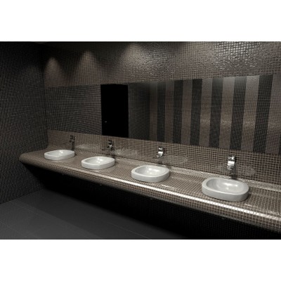 Мозаика KM3030M0041N Темари бирюзовый тёмный матовый 29,8x29,8x0,35