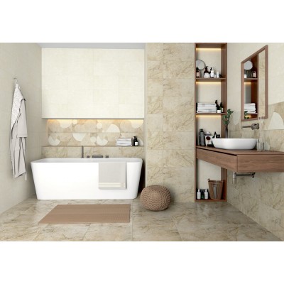 Плитка 1045-0255 Лиссабон темно-бежевая 25х45