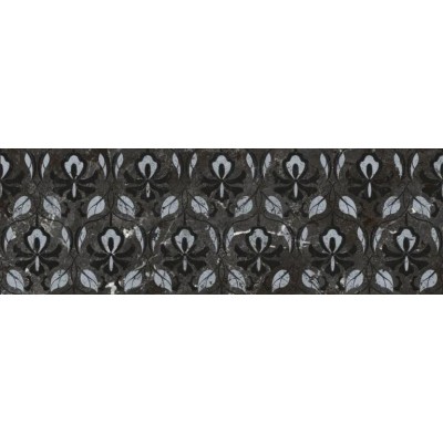 Плитка KMD3STA031BR Декор Тубкаль чёрный глянцевый обрезной 30x89,5x0,9