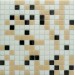 Мозаика MIX17 черно-бело-коричн (бумага) 327*327