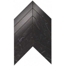 Плитка 9SCN Marvel Nero Marquina Chevron Wall 30,5X25