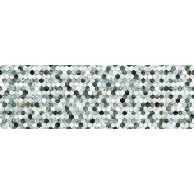 Плитка DG17-10 Hypnose Malachite Decor 10 glossy 30x90