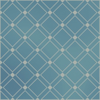 Плитка KMD3STA016GN Декор Бахия 1 бирюзовый глянцевый 9,8x9,8x0,7