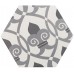 Керамогранит 21357 Hexatile Harmony B&W 17,5x20