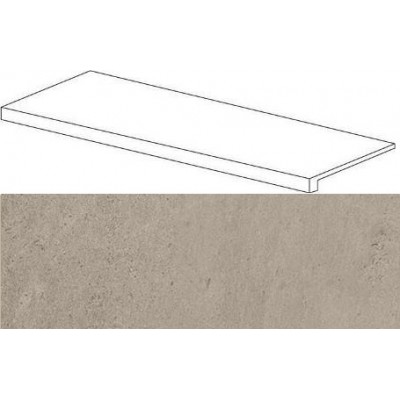 Ступени 620070001086 Silver Grey Scalino Frontale 33x120