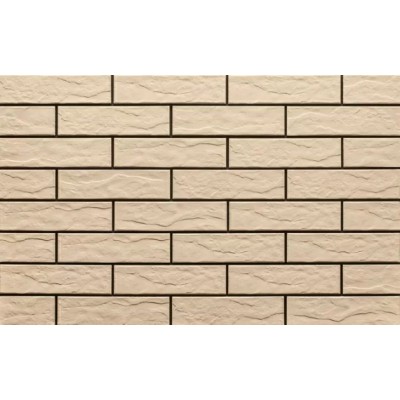 Клинкерная плитка 9737 Elewacja rustico krem 24,5х6,5х0,65