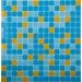 Мозаика MIX10 желто-голубой (бумага) 327*327