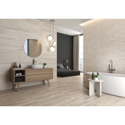 Плитка R0000306 Luxury Art White Mat 30x90