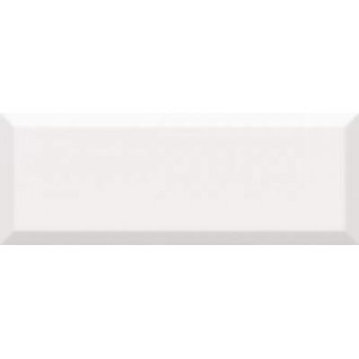 Плитка 15075 Вилланелла белый грань 15x40