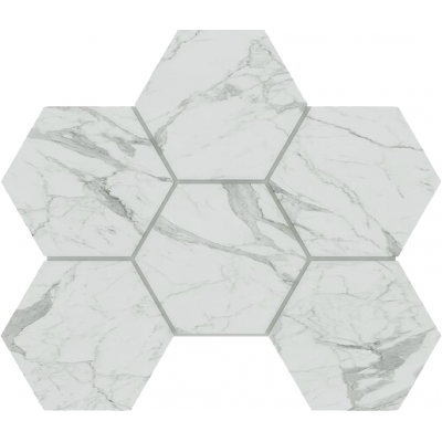 Мозаика Мозаика MN01 Montis Hexagon полированная 25x28.5