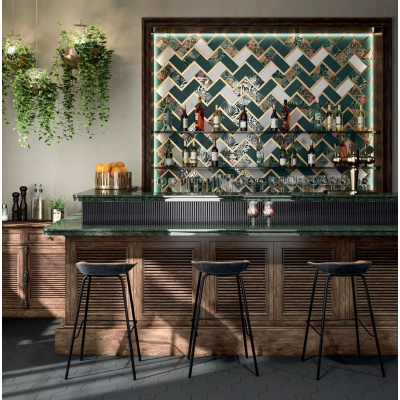 Плитка HGD/A494/19056 Декор Пальмейра 3 9,9х20