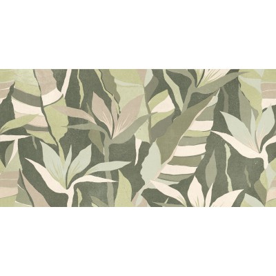 Плитка GT245VG Dominica Зеленый тропики 30x60